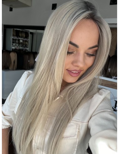 Lili 60 cm-Topper z włosów naturalnych