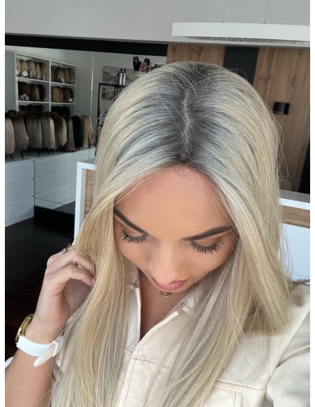 Lili 60 cm-Topper z włosów naturalnych