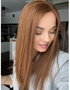 MALWA 45  "LACE FRONT PERUKA Z WŁOSÓW NATURALNYCH  PREMIUM   "S" 2