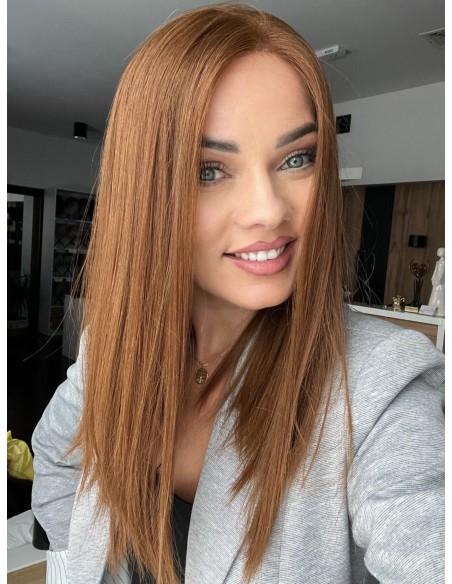 MALWA 45  "LACE FRONT PERUKA Z WŁOSÓW NATURALNYCH  PREMIUM   "S"