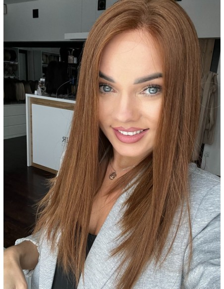 MALWA 45  "LACE FRONT PERUKA Z WŁOSÓW NATURALNYCH  PREMIUM   "S"