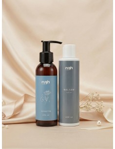 Zestaw Szampon + balsam do włosów syntetycznych-Nah