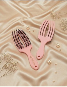 Szczotka  sygnowana do peruk i topperów z włosów naturalnych z włosiem dzika Lady Hair