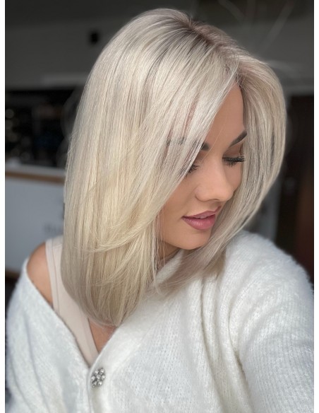 "JONI FROST 35" TOPPER Z WŁOSÓW NATURALNYCH