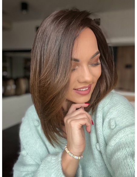 "JONI OMBRE 35 " TOPPER Z WŁOSÓW NATURALNYCH