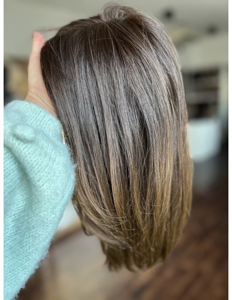 "JONI OMBRE 35 " TOPPER Z WŁOSÓW NATURALNYCH