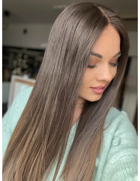Madlen 60  cm premium -Peruka z włosów naturalnych  "S" PREMIUM