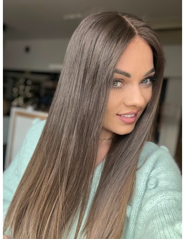 Madlen 60  cm premium -Peruka z włosów naturalnych  "S" PREMIUM