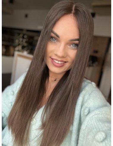Madlen 60  cm premium -Peruka z włosów naturalnych  "S" PREMIUM