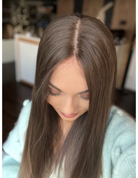 Madlen 60  cm Peruka z włosów naturalnych  "S" PREMIUM