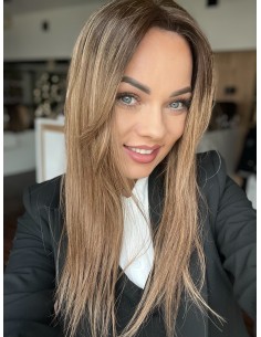 SELENE B8-45CM-TOPPER Z WŁOSÓW NATURALNYCH