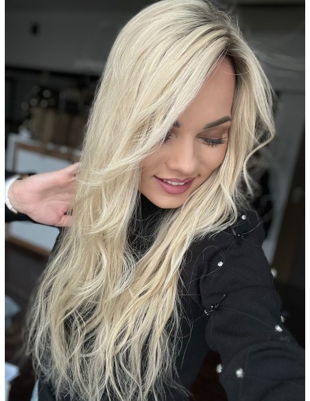 NAYA 03BL-60 CM- TOPPER Z WŁOSÓW NATURALNYCH