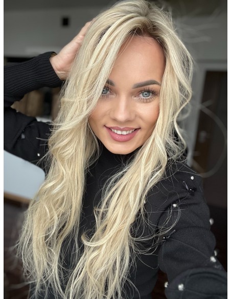 NAYA 03BL-60 CM- TOPPER Z WŁOSÓW NATURALNYCH