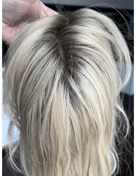 NAYA 03BL-60 CM- TOPPER Z WŁOSÓW NATURALNYCH