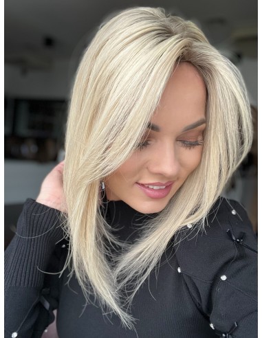 NAYA 03BL-35 CM- TOPPER Z WŁOSÓW NATURALNYCH