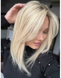 NAYA 03BL-35 CM- TOPPER Z WŁOSÓW NATURALNYCH 2