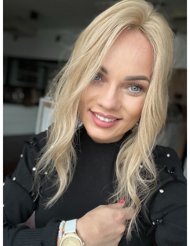 NAYA 04BL-35 CM- TOPPER Z WŁOSÓW NATURALNYCH