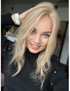 NAYA 04BL-35 CM- TOPPER Z WŁOSÓW NATURALNYCH