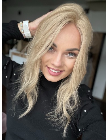 NAYA 04BL-35 CM- TOPPER Z WŁOSÓW NATURALNYCH