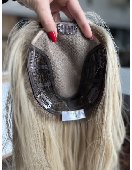 NAYA 04BL-60 CM- TOPPER Z WŁOSÓW NATURALNYCH