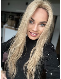 NAYA 04BL-60 CM- TOPPER Z WŁOSÓW NATURALNYCH