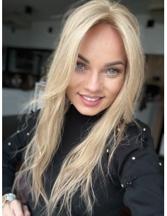 NAYA 04BL-55 CM- TOPPER Z WŁOSÓW NATURALNYCH