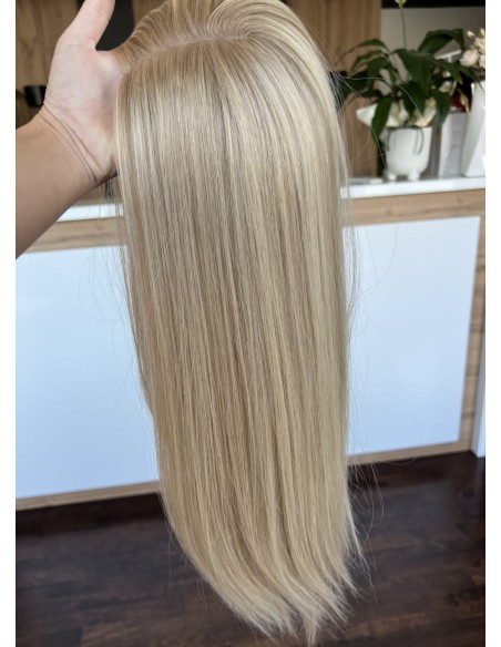 Topper Wilma 45–50 cm – baleyage blond, włosy naturalne