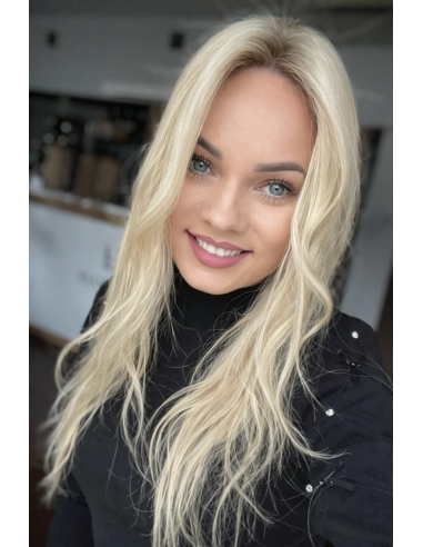 NAYA 03BL-55 CM- TOPPER Z WŁOSÓW NATURALNYCH