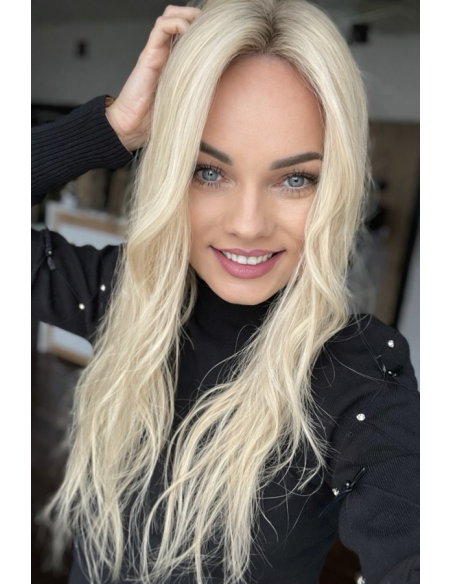 NAYA 03BL-55 CM- TOPPER Z WŁOSÓW NATURALNYCH