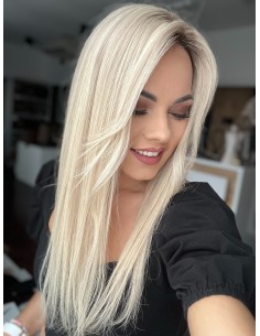 NAYA 01BL-55 CM- TOPPER Z WŁOSÓW NATURALNYCH 2