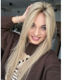 NAYA 04BL-60 CM- TOPPER Z WŁOSÓW NATURALNYCH