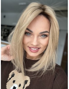 NAYA 04BL-35 CM- TOPPER Z WŁOSÓW NATURALNYCH