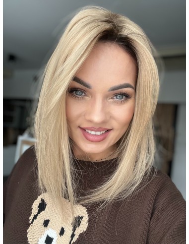 NAYA 04BL-35 CM- TOPPER Z WŁOSÓW NATURALNYCH