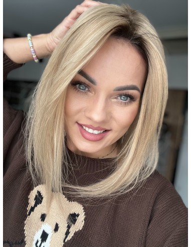 NAYA 04BL-35 CM- TOPPER Z WŁOSÓW NATURALNYCH