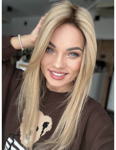 NAYA 04BL-45-50 CM- TOPPER Z WŁOSÓW NATURALNYCH