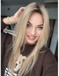 NAYA 04BL-55 CM- TOPPER Z WŁOSÓW NATURALNYCH