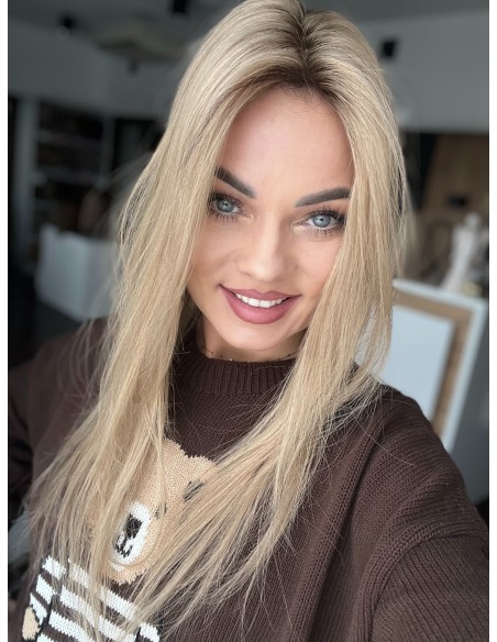 NAYA 04BL-55 CM- TOPPER Z WŁOSÓW NATURALNYCH