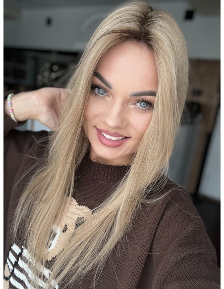 NAYA 04BL-55 CM- TOPPER Z WŁOSÓW NATURALNYCH