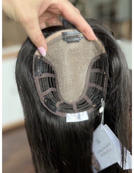 NAYA 1B-45 CM- TOPPER Z WŁOSÓW NATURALNYCH