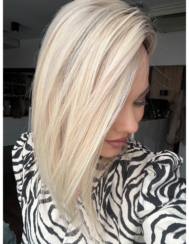 NAYA 01BL-35 CM- TOPPER Z WŁOSÓW NATURALNYCH