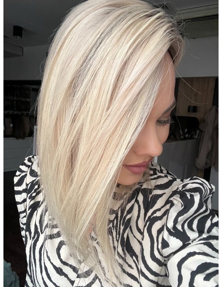 NAYA 01BL-35 CM- TOPPER Z WŁOSÓW NATURALNYCH