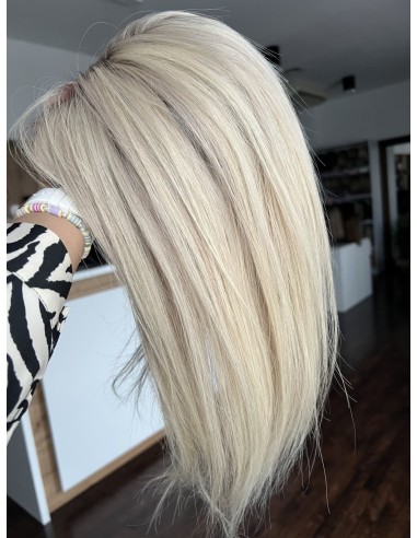 NAYA 01BL-35 CM- TOPPER Z WŁOSÓW NATURALNYCH