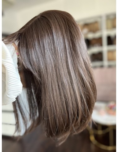 ALICE 02 40 CM"S/M"-PERUKA Z WŁOSÓW NATURALNYCH SŁOWIAŃSKICH