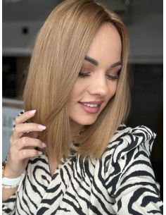 ALICE 35 CM  TOPPER Z WŁOSÓW NATURALNYCH  SŁOWIAŃSKICH 2