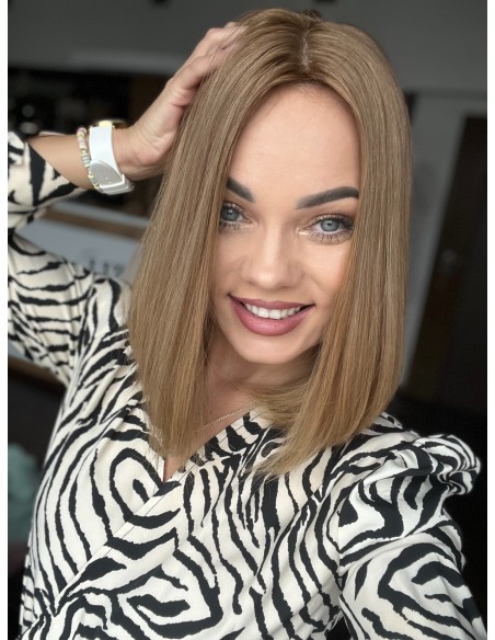 ALICE 35 CM  TOPPER Z WŁOSÓW NATURALNYCH  SŁOWIAŃSKICH