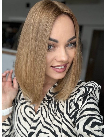 ALICE 35 CM  TOPPER Z WŁOSÓW NATURALNYCH  SŁOWIAŃSKICH