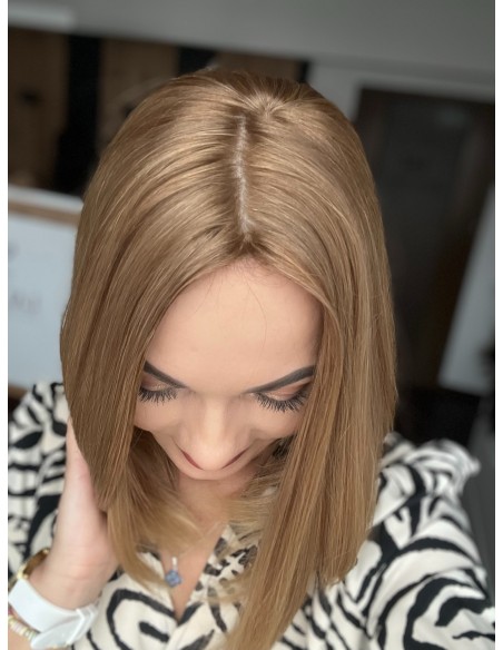 ALICE 35 CM  TOPPER Z WŁOSÓW NATURALNYCH  SŁOWIAŃSKICH