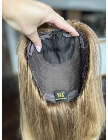 ALICE 35 CM  TOPPER Z WŁOSÓW NATURALNYCH  SŁOWIAŃSKICH