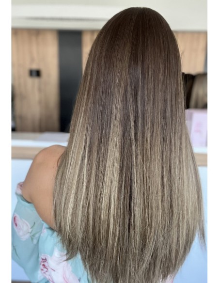 GABI 55-60 CM-DŁUGI TOPPER Z WŁOSÓW NATURALNYCH-PREMIUM