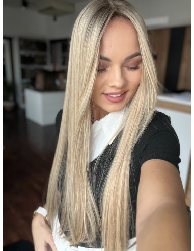 "ANIA 70 CM PREMIUM"-TOPPER Z WŁOSÓW NATURALNYCH